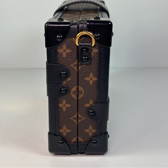 Louis Vuitton Monogram Petite Malle Black - Picture 9 of 16